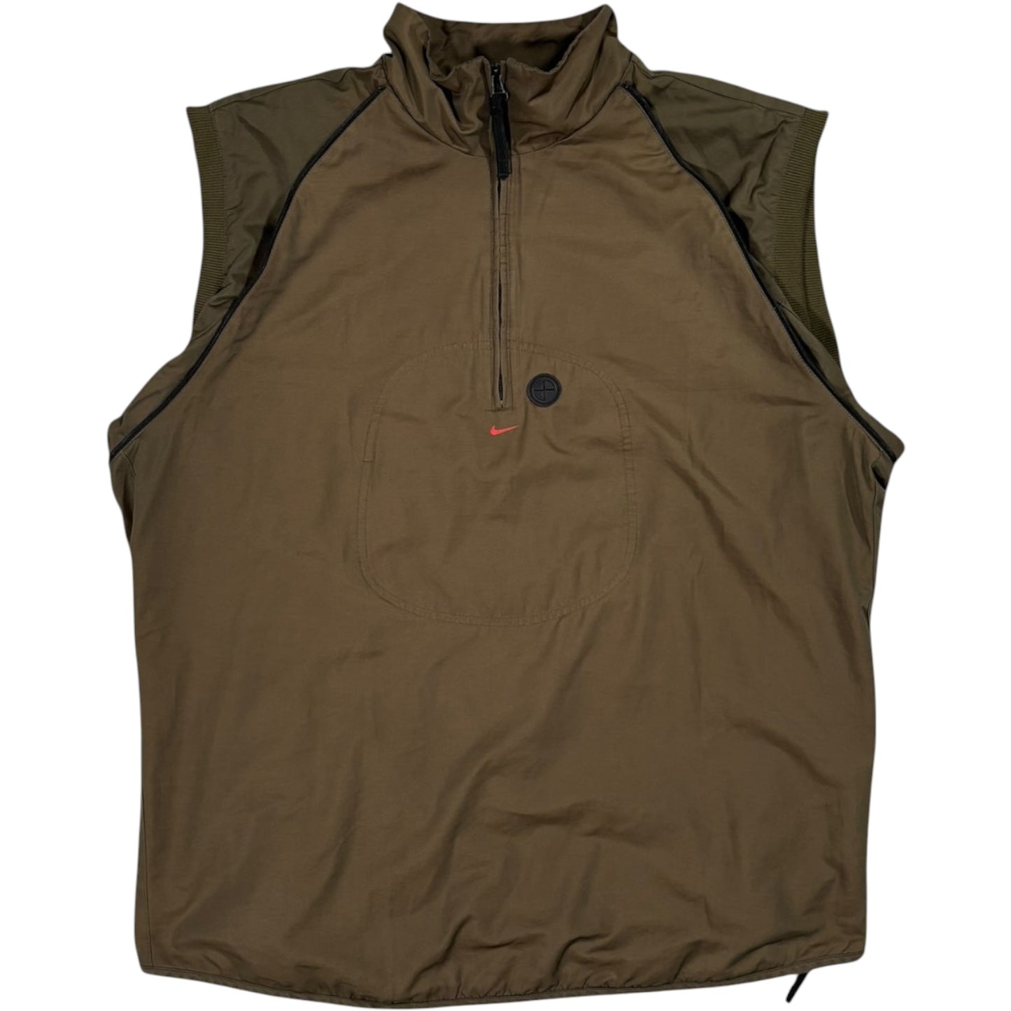 Nike 2003 2in1 Khaki Convertible MP3 Jacket S