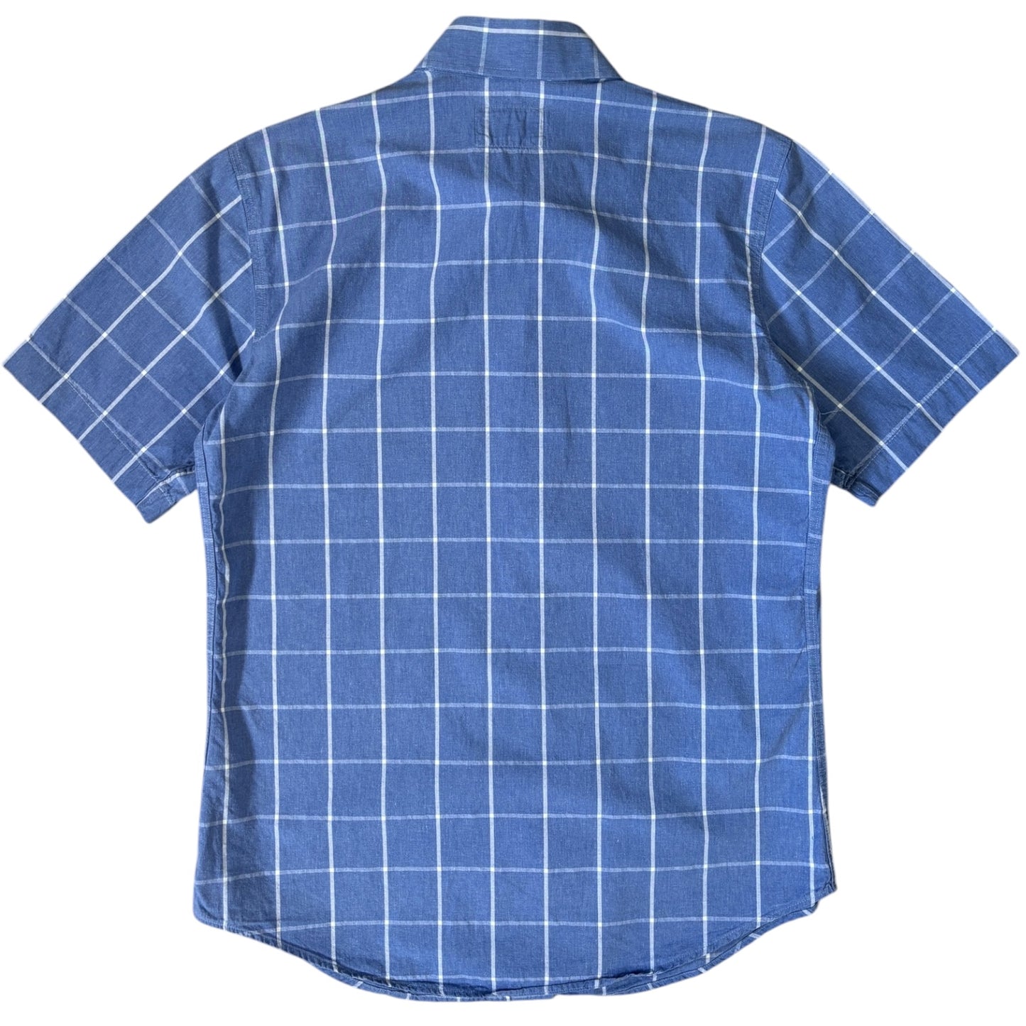 Armani Jeans 00’s Checkered Short Sleeve Shirt M