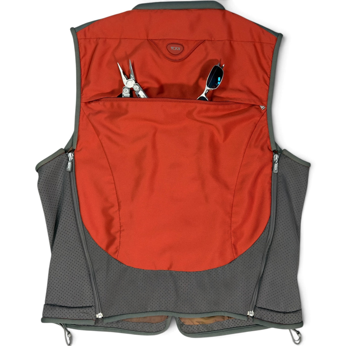 Tumi 00’s Rust Multipocket Travel Vest XL