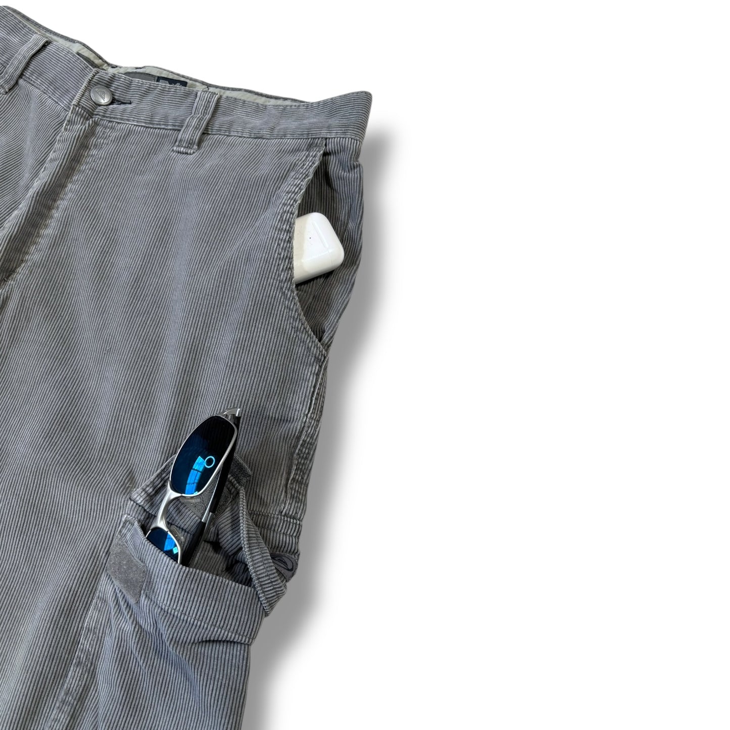 Quiksilver 00’s Corduroy Cargo Shorts 34W