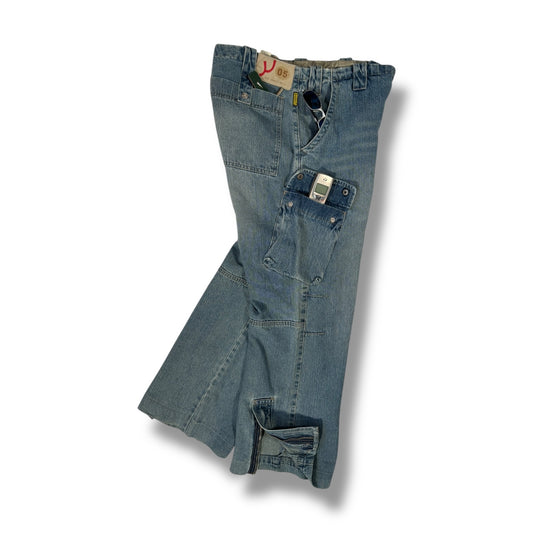 Armani Jeans 00’s Denim Cargo Trousers W36