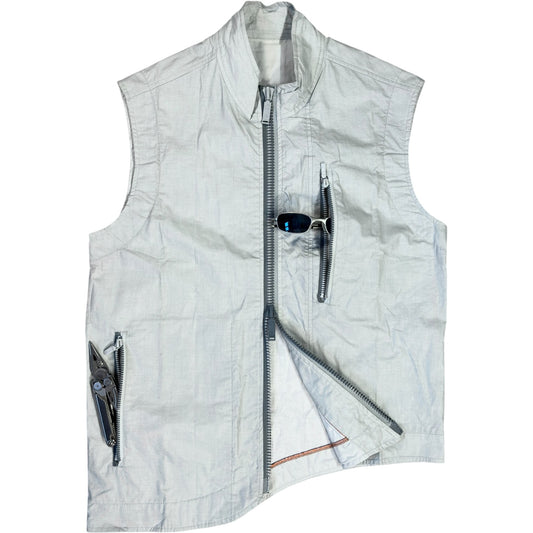 Maharishi 1999 Asymmetric Water Repellent Vest Jacket L