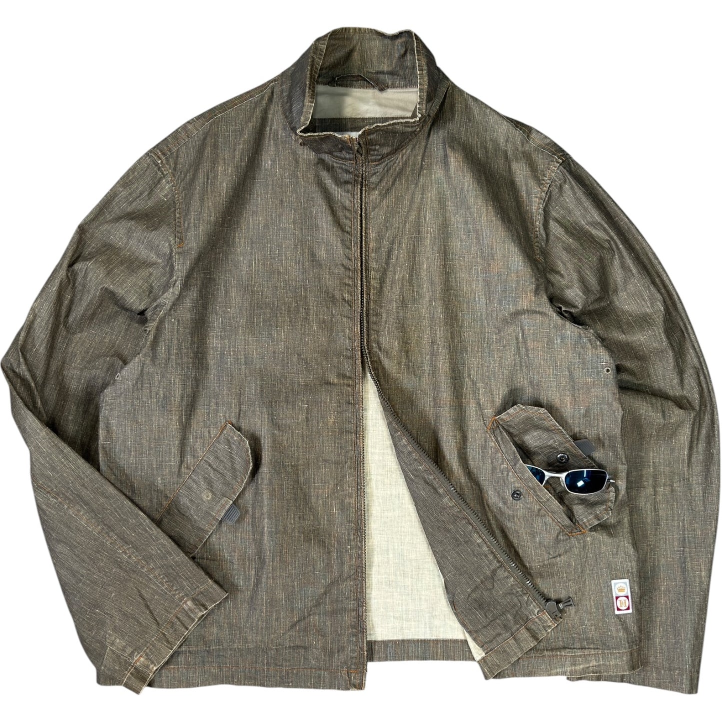 Henri Lloyd 00’s Linen Waxed Jacket XL