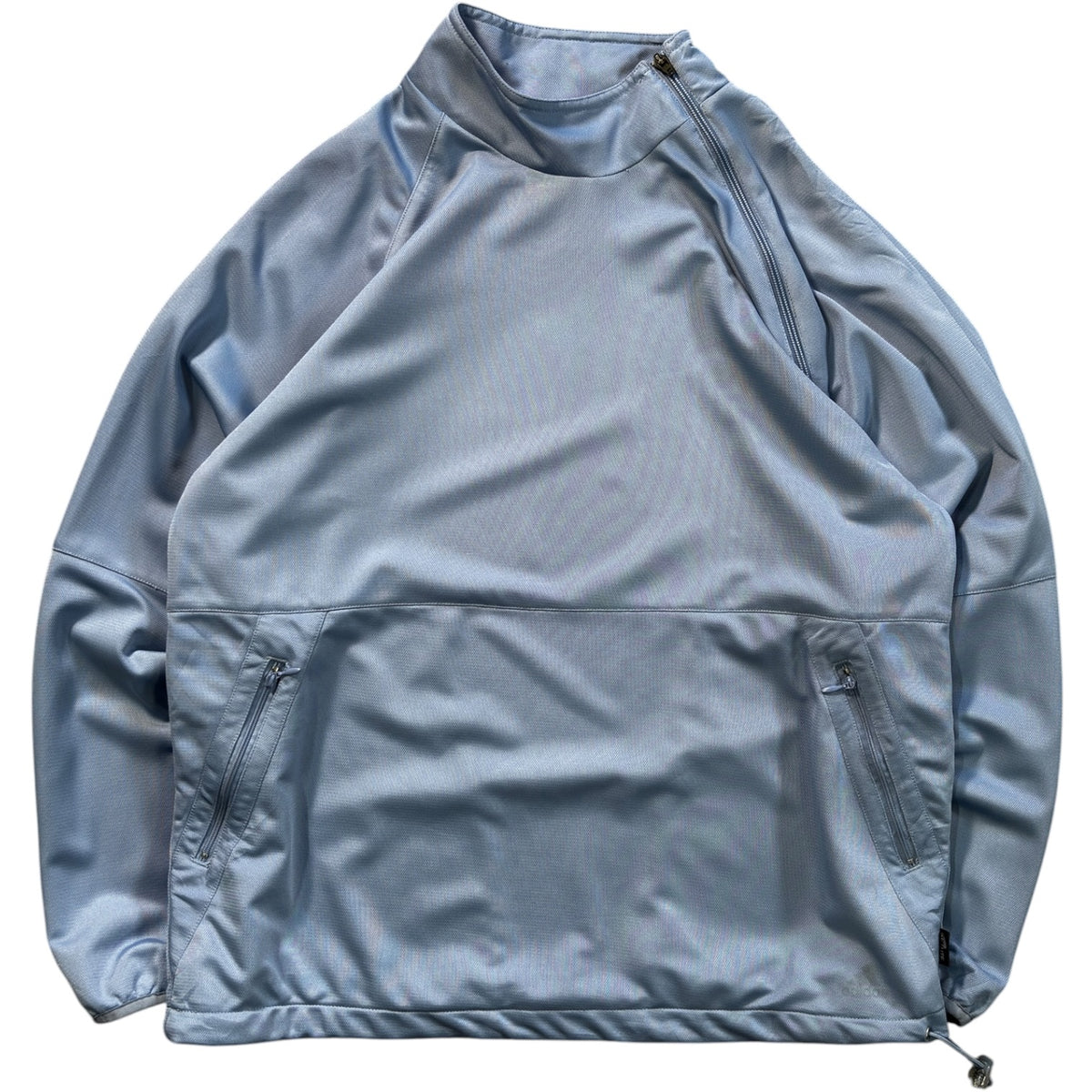 Adidas 00’s Asymmetric Zip Pullover Jacket L