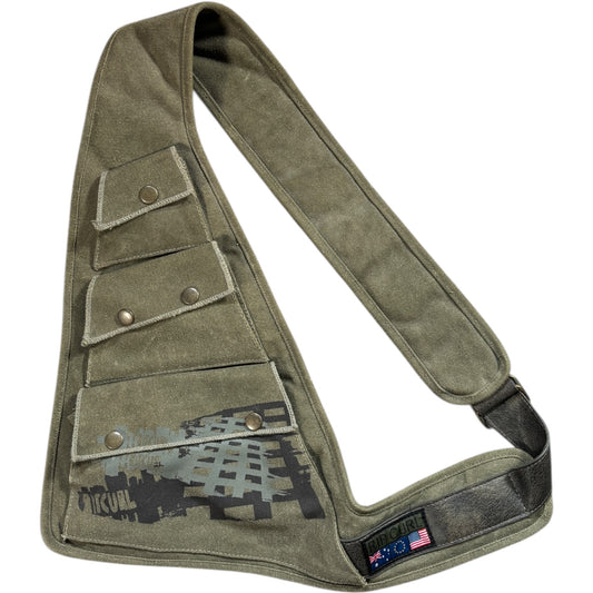 Ripcurl 00’s Canvass Multipocket Shoulder Bag