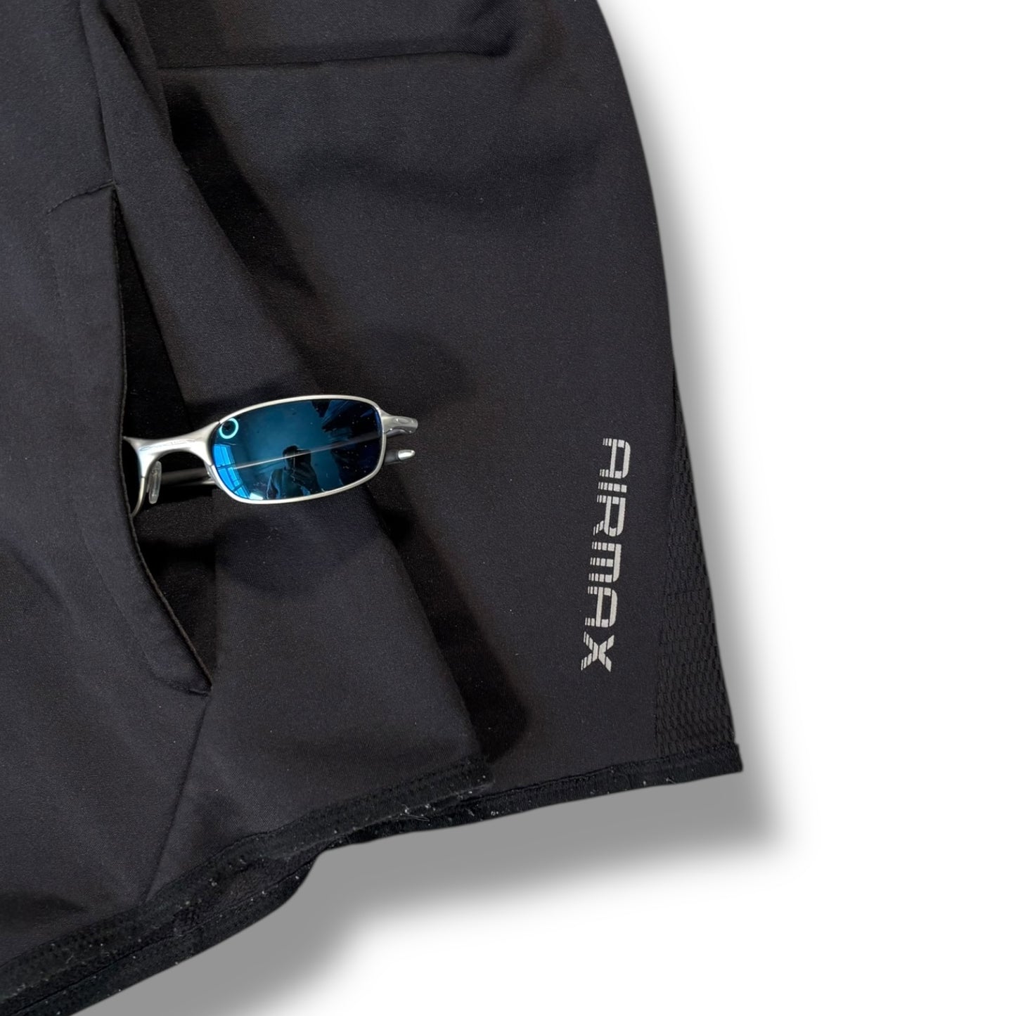 Nike 00’s Air Max Asymmetrical Zipped Centre Swoosh Hoodie Large