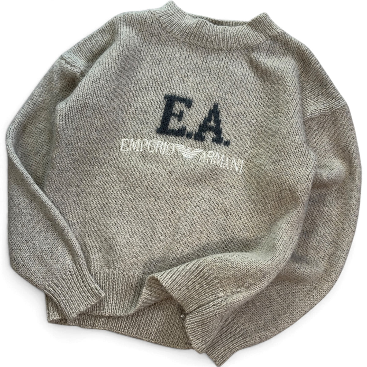Armani 90’s Shetland/ Lana Wool Knit Jumper S