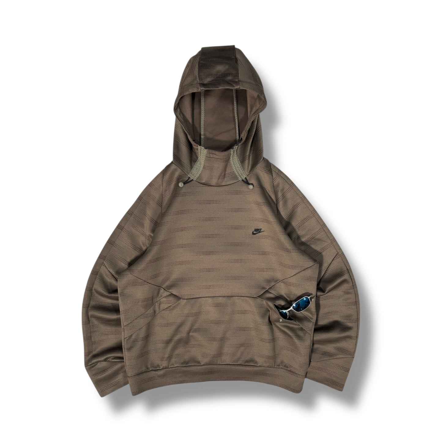 Nike 00’s Dual Drawcord Panel Hoodie Medium