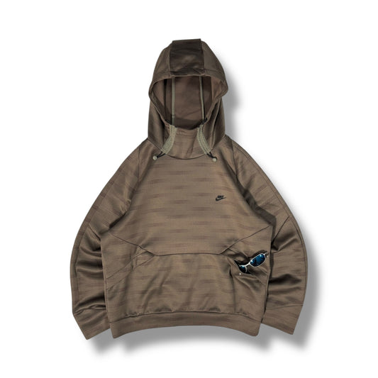 Nike 00’s Dual Drawcord Panel Hoodie Medium