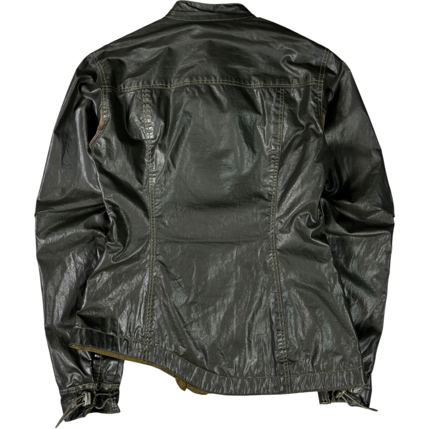 Maharishi 99/00 Water Repellent Women's Asymmetric Zip Jacket UK 12