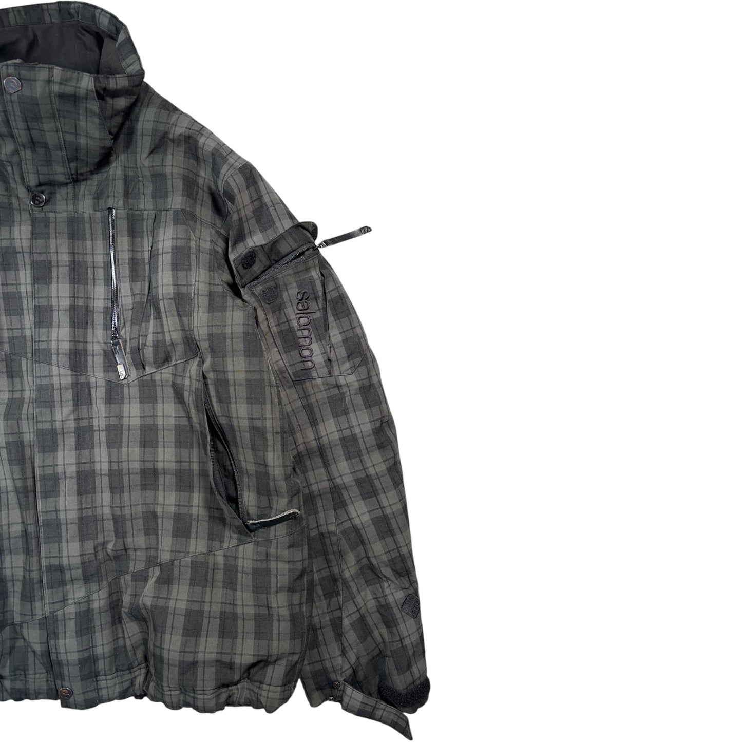 Salomon 2010 Plaid Ski Jacket L