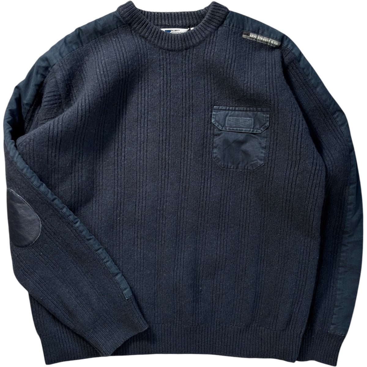 Levi’s All Duty 00’s Panelled Wool Jumper L