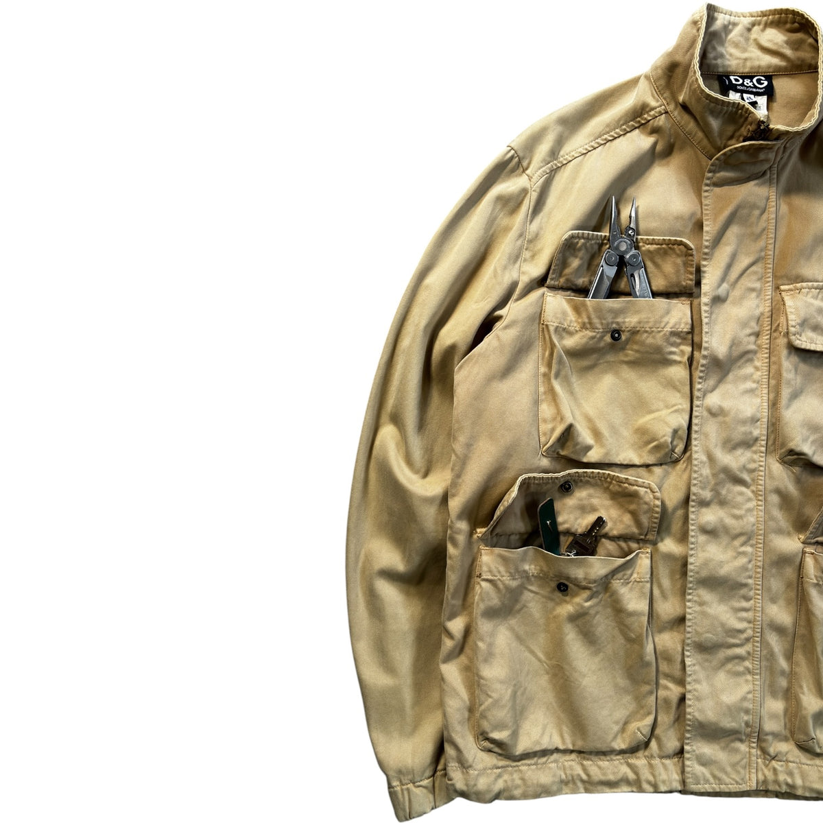 Dolce & Gabbana 00’s Multipocket Field Jacket XL