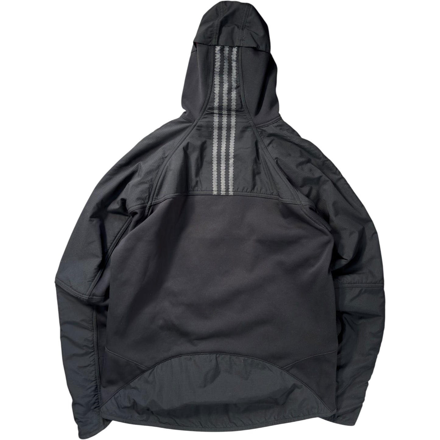 Adidas 2004 Asymmetrical Zip Two Tone Climawarm Hoodie M