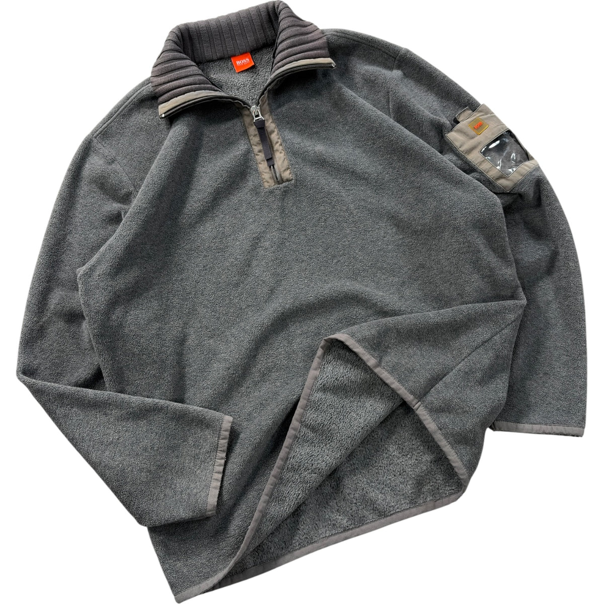 Hugo Boss Orange 00’s Quarter Zip Fleece XL