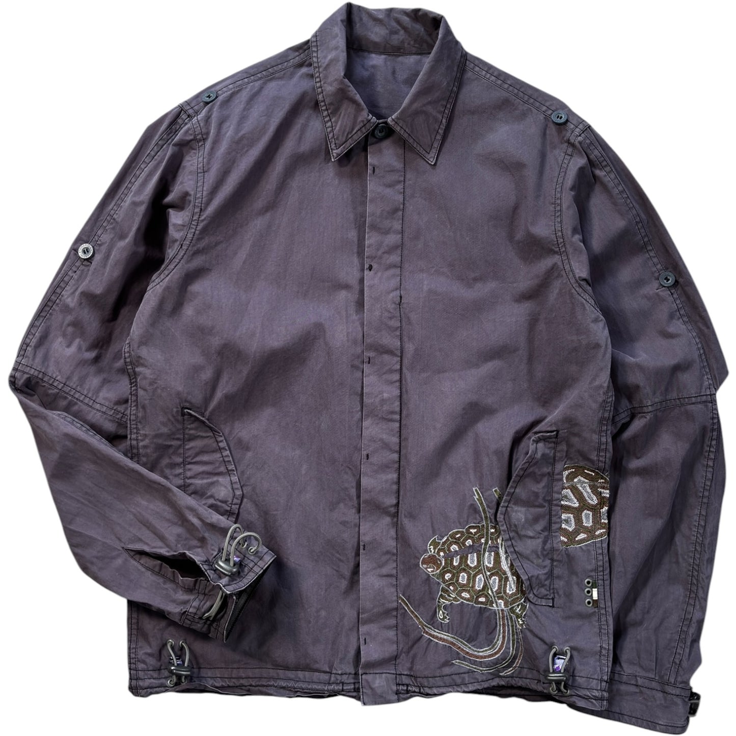 Maharishi 00’s Lightweight Embroidered Turtle Jacket XS