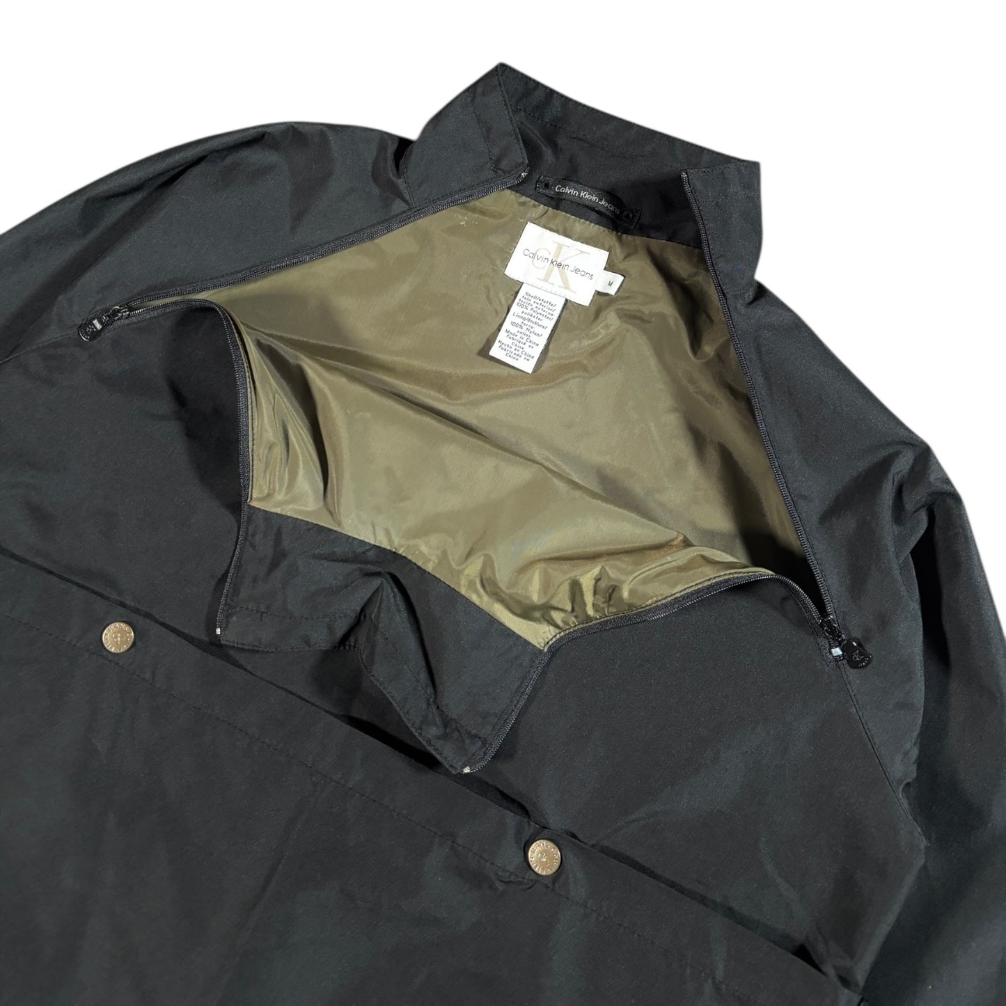 Calvin Klein Khaki’s 00’s Dual Zip Convertible Jacket M