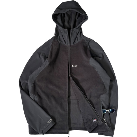Oakley 2006 Two Tone Hooded Fleece Jacket XL