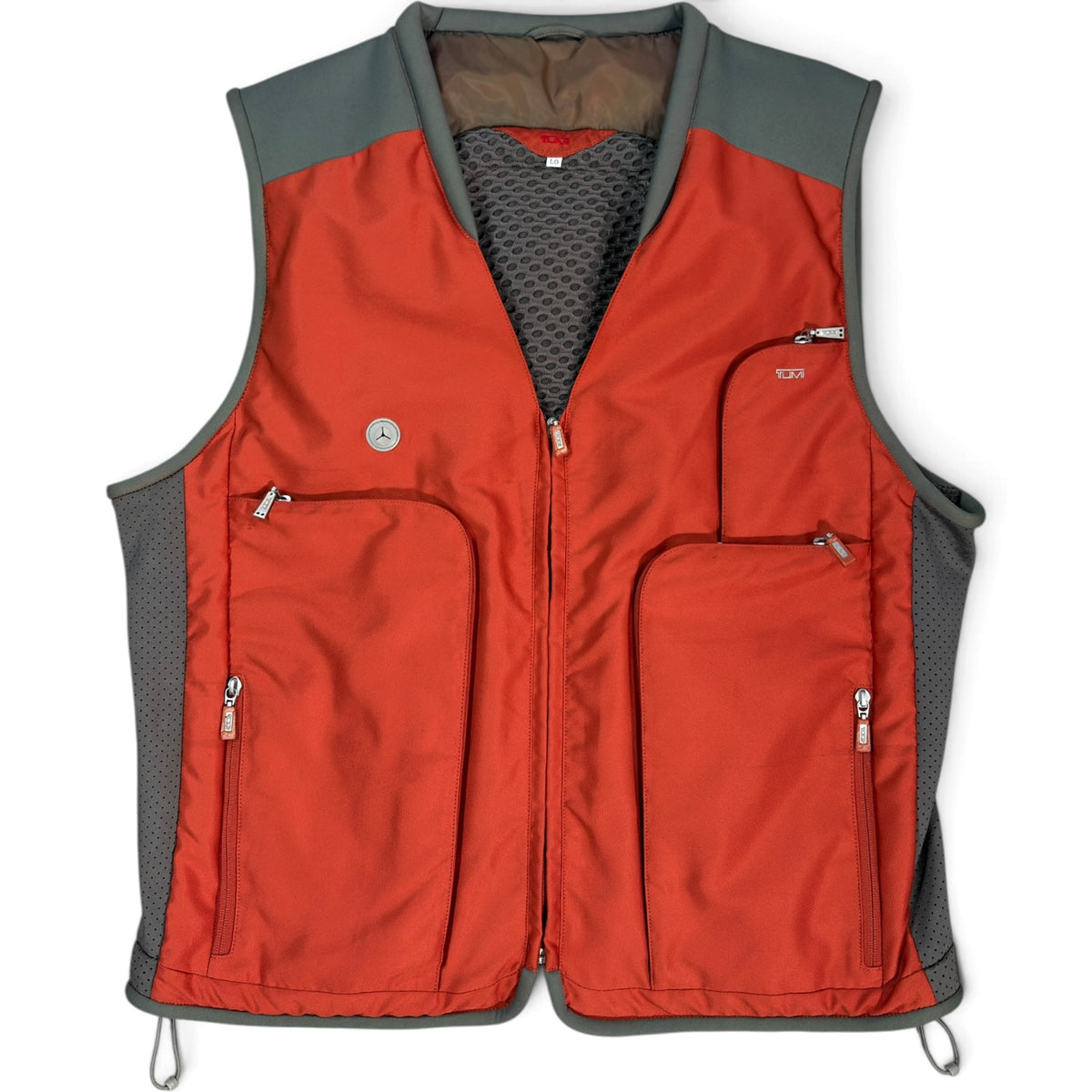 Tumi 00’s Rust Multipocket Travel Vest XL