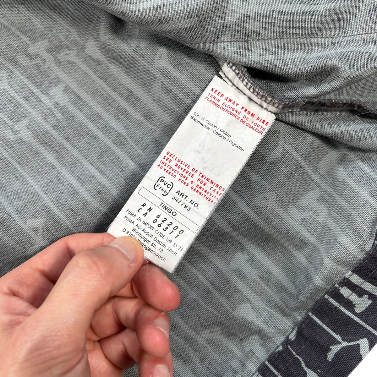 Puma Lab 00’s CCTV Utility Parka Jacket XL