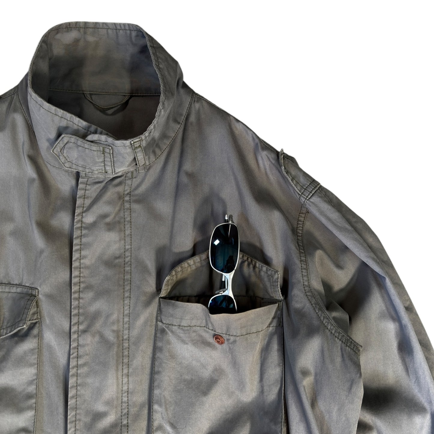 Maharishi 00’s Dragon Embroidered M-65 Field Jacket L