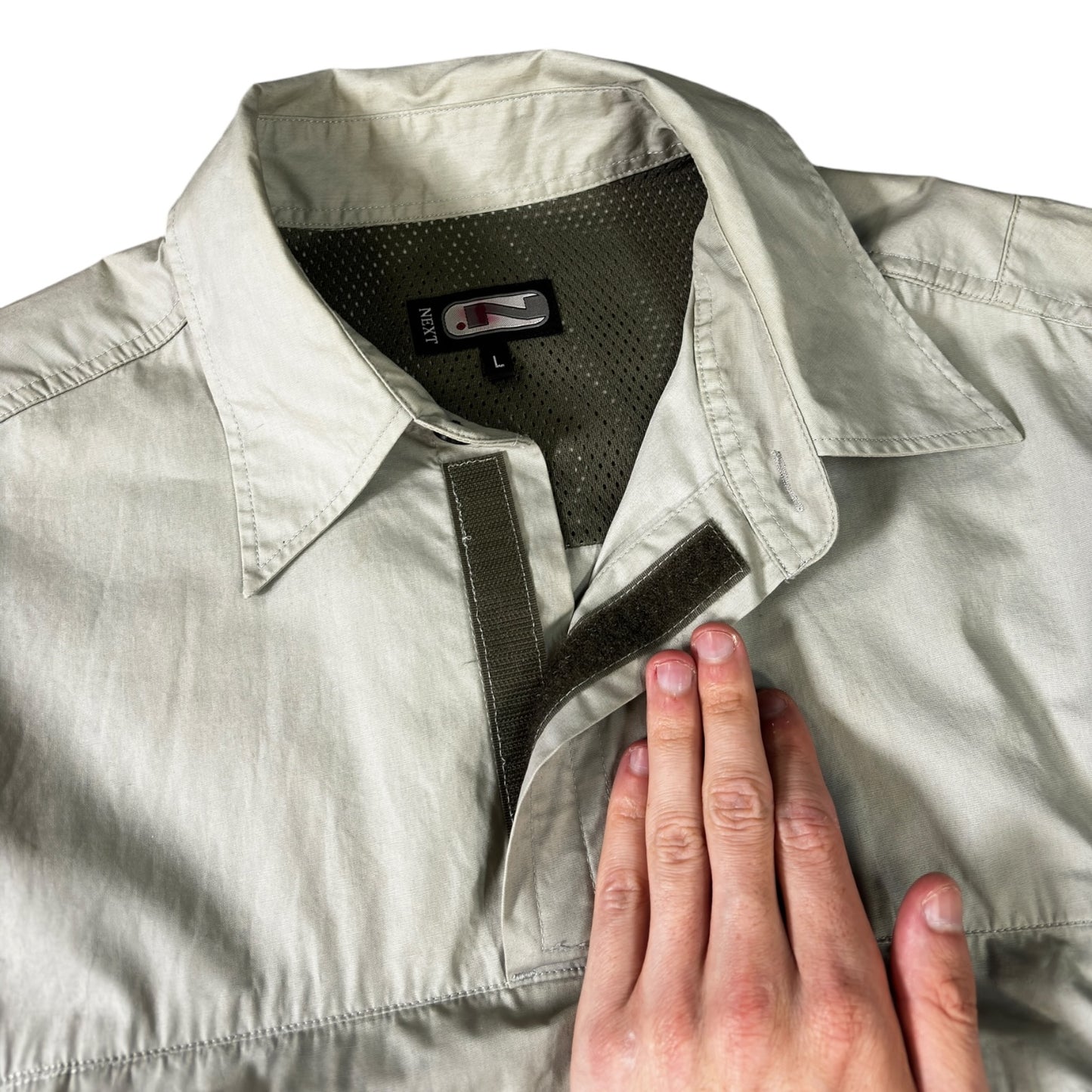 Next 00's Short Sleeve Utility Shirt L