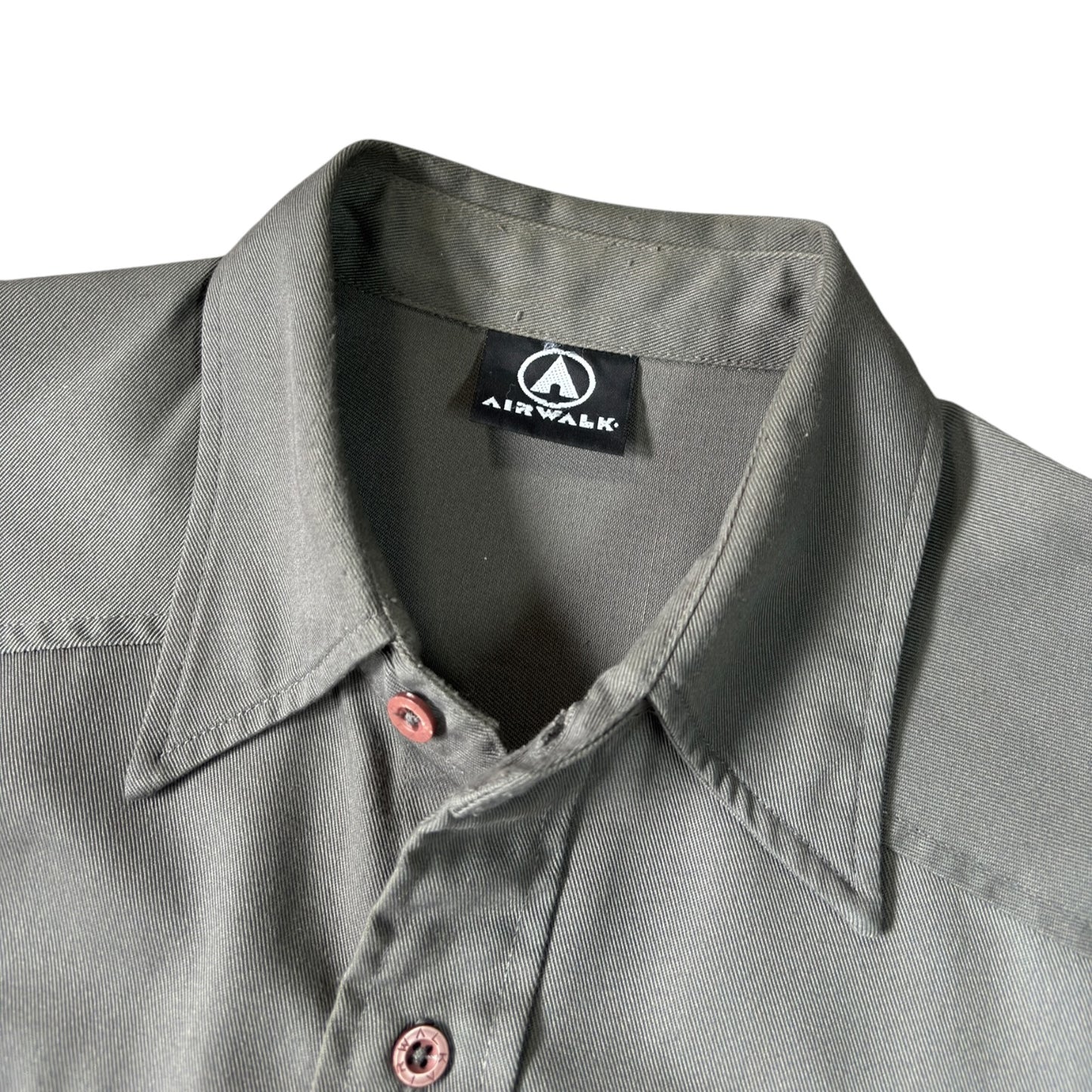 Airwalk 00’s 3D Pocket Short Sleeve Shirt L