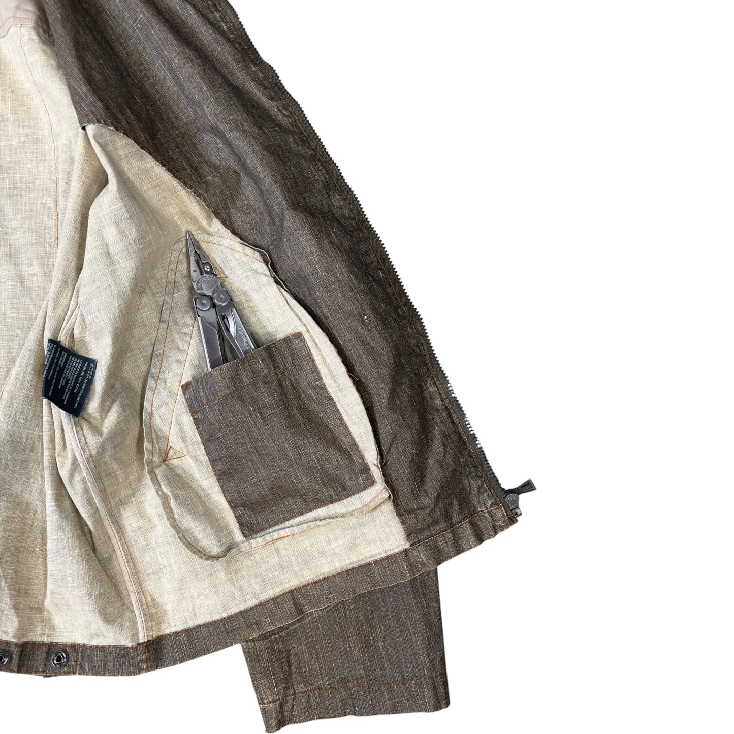 Henri Lloyd 00’s Linen Waxed Jacket XL