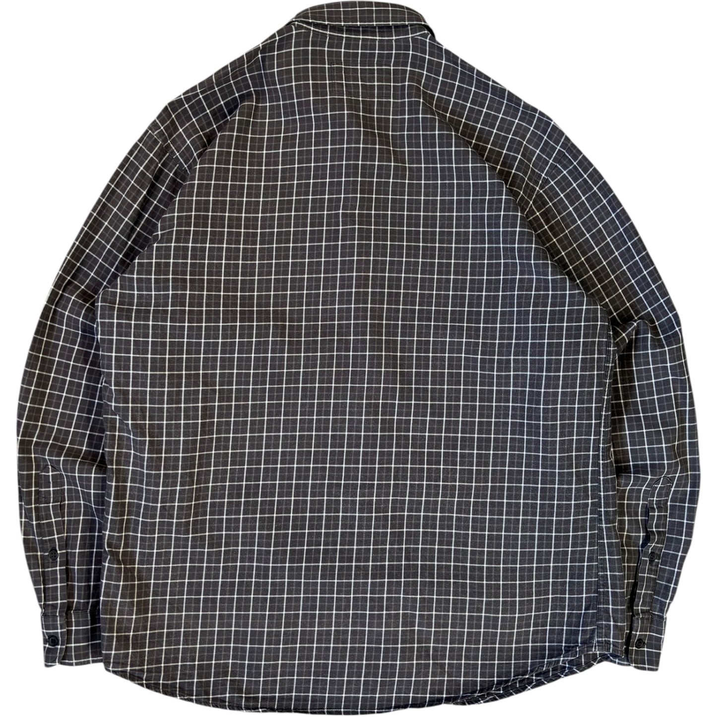 Armani Jeans 00’s Checkered Long Sleeve Shirt L