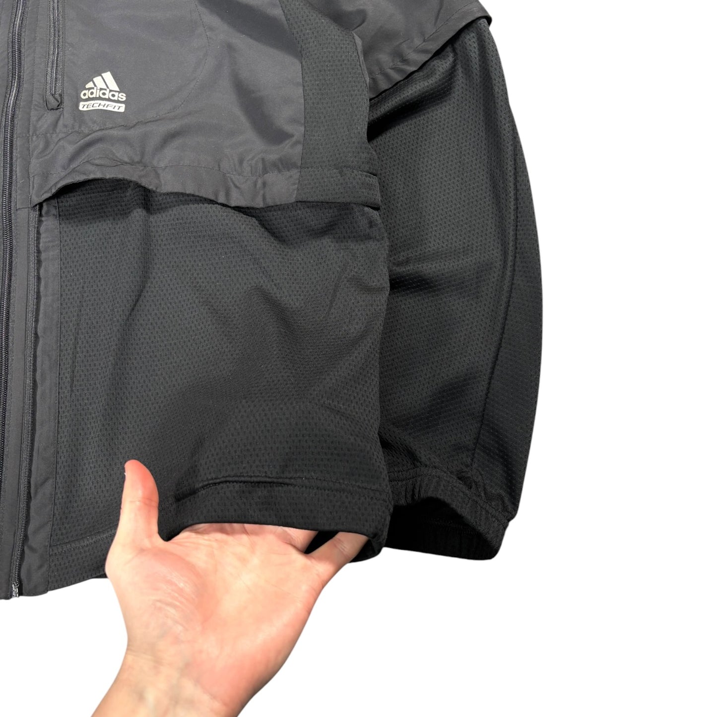Adidas 2007 Tech Fit Convertible Mesh Jacket L