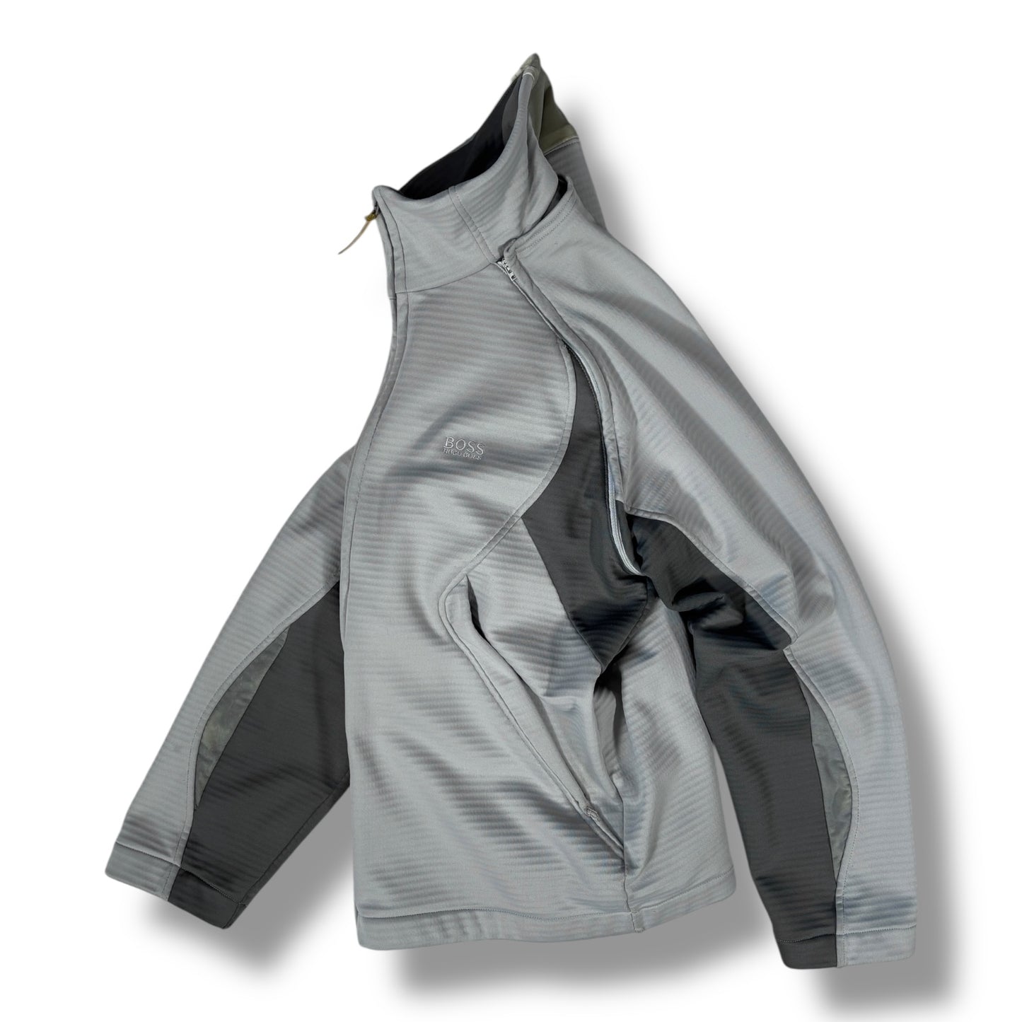 Hugo Boss 00’s Two Tone Removable Sleeve Jacket Medium