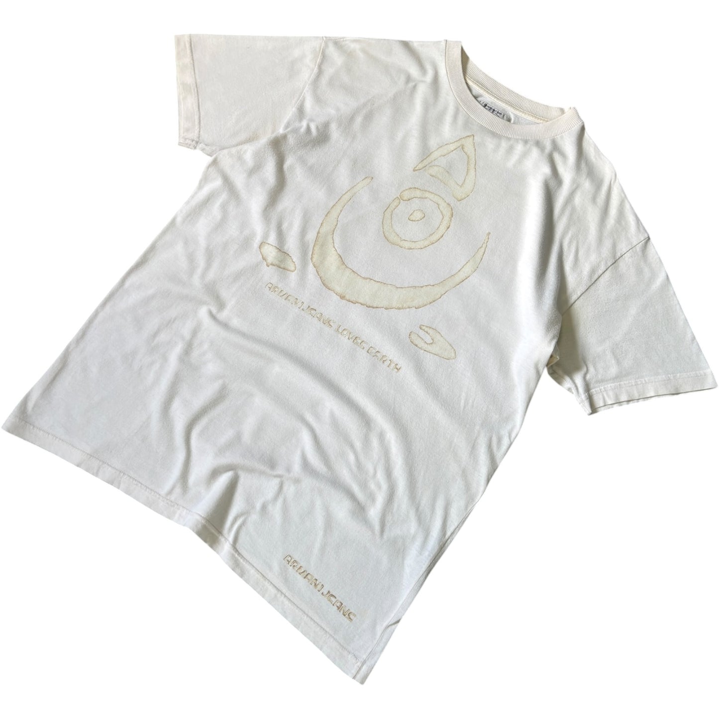 Armani Jeans Loves Earth 90’s T Shirt S