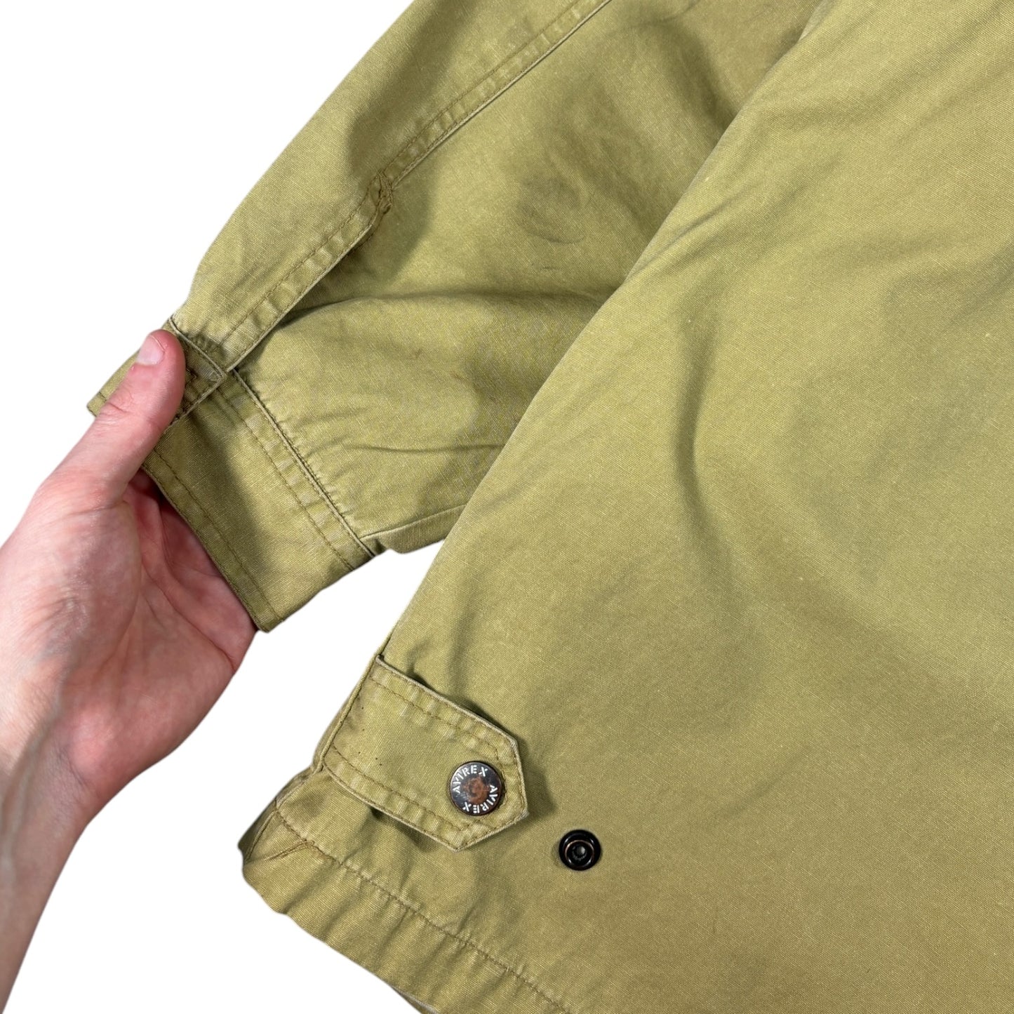 Avirex 00’s Olive Multipocket Utility Jacket XL