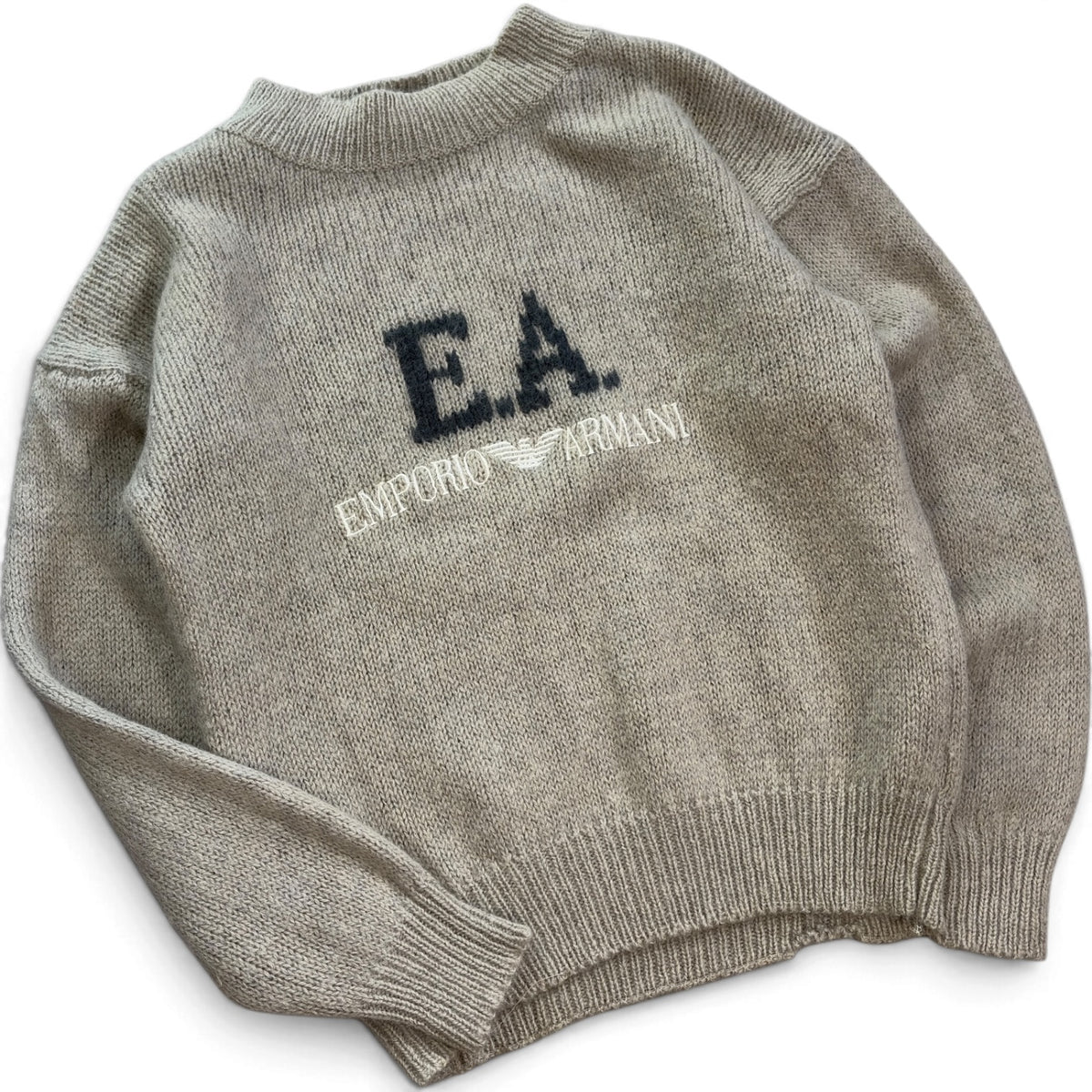 Armani 90’s Shetland/ Lana Wool Knit Jumper S