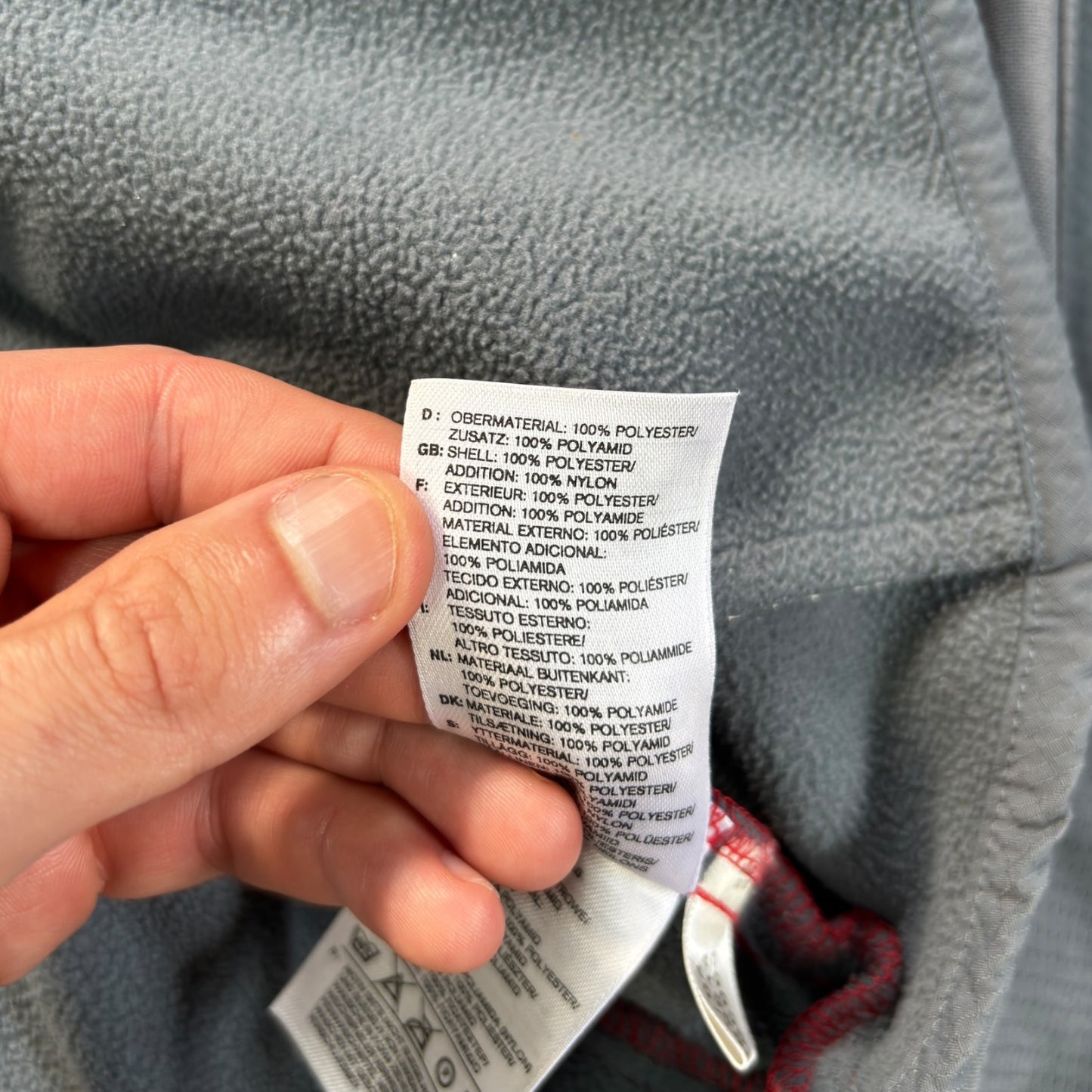 Adidas 2004 Asymmetrical Zip Two Tone Climawarm Hoodie S