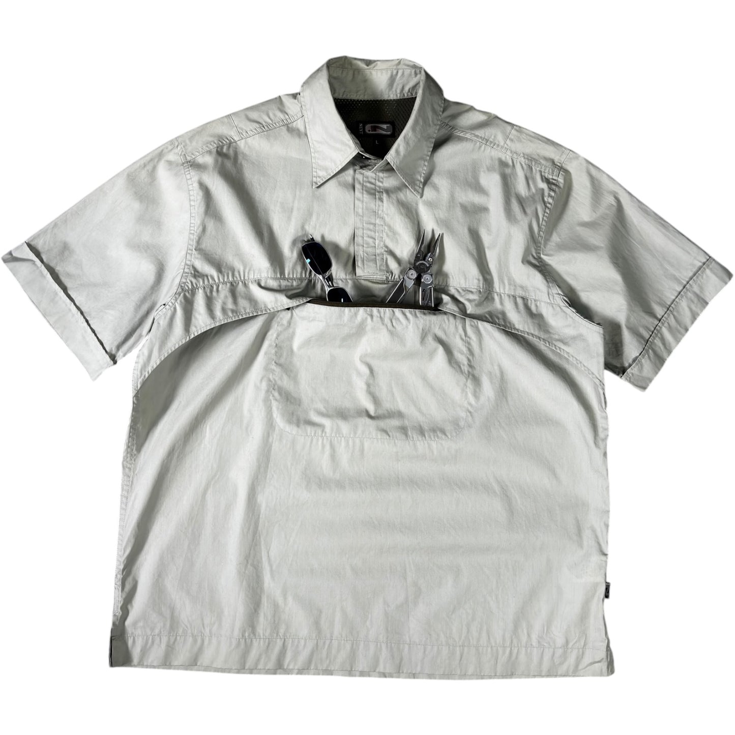 Next 00's Short Sleeve Utility Shirt L