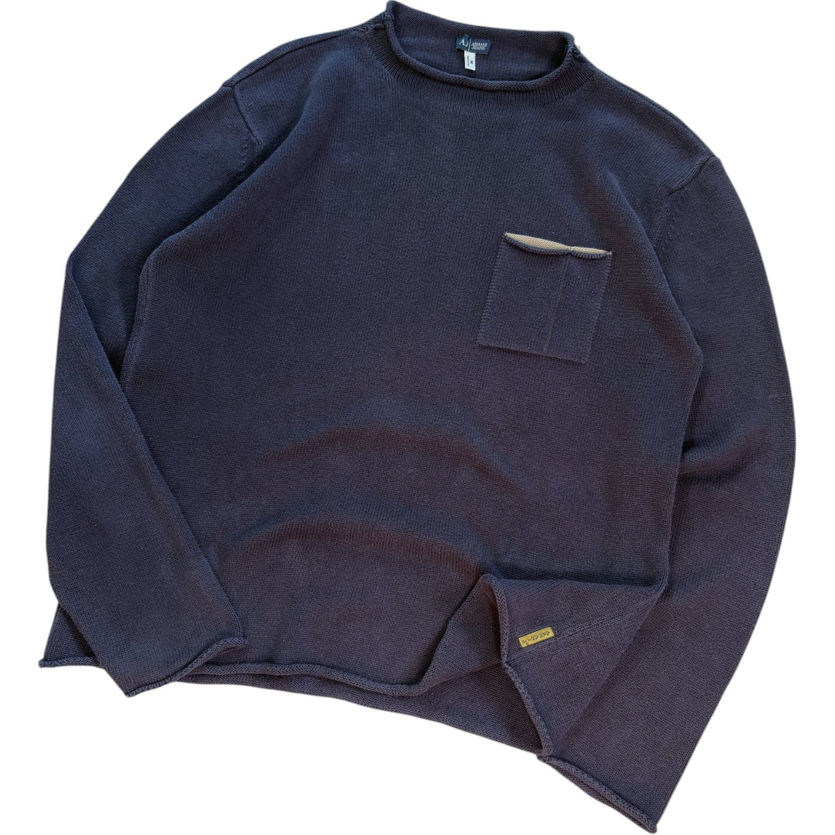 Armani Jeans 00’s Pocket Knit Jumper M