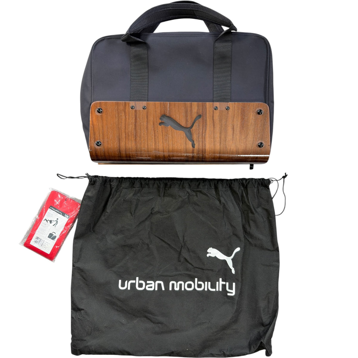 Puma 00’s Urban Mobility Wood Panel Travel Tote