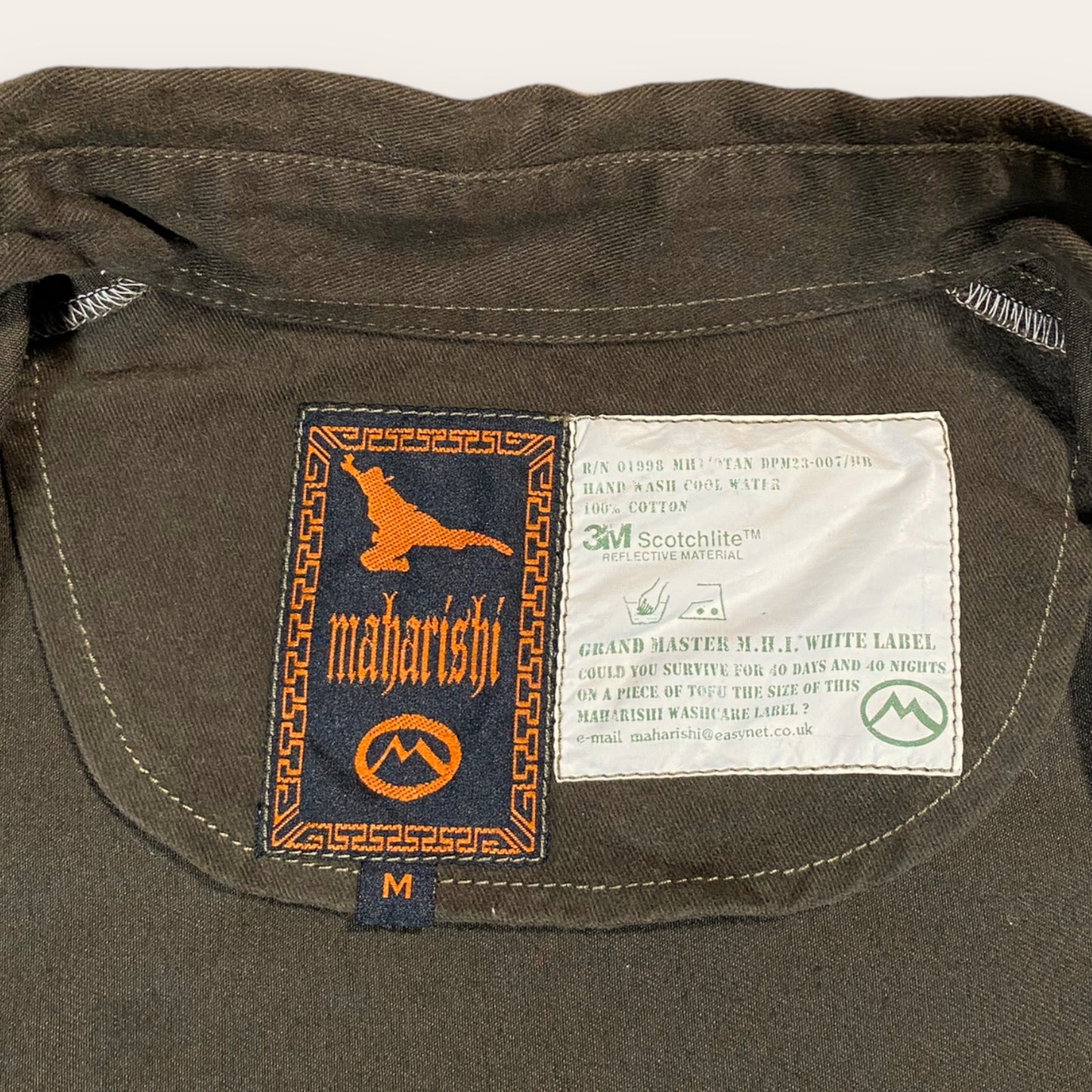 Maharishi 2000’s 3M Reflective Jacket M