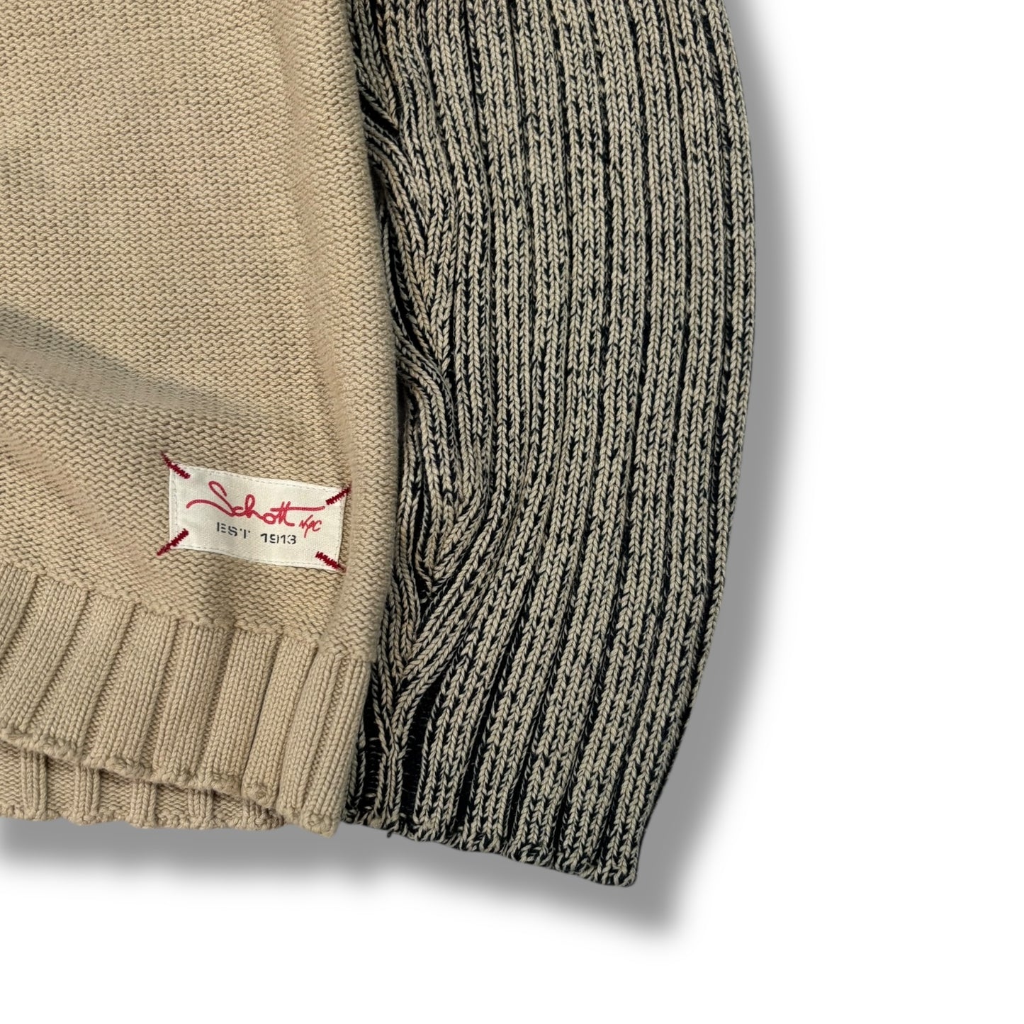 Schott 2005 Balaclava Knit Hoodie Extra Large