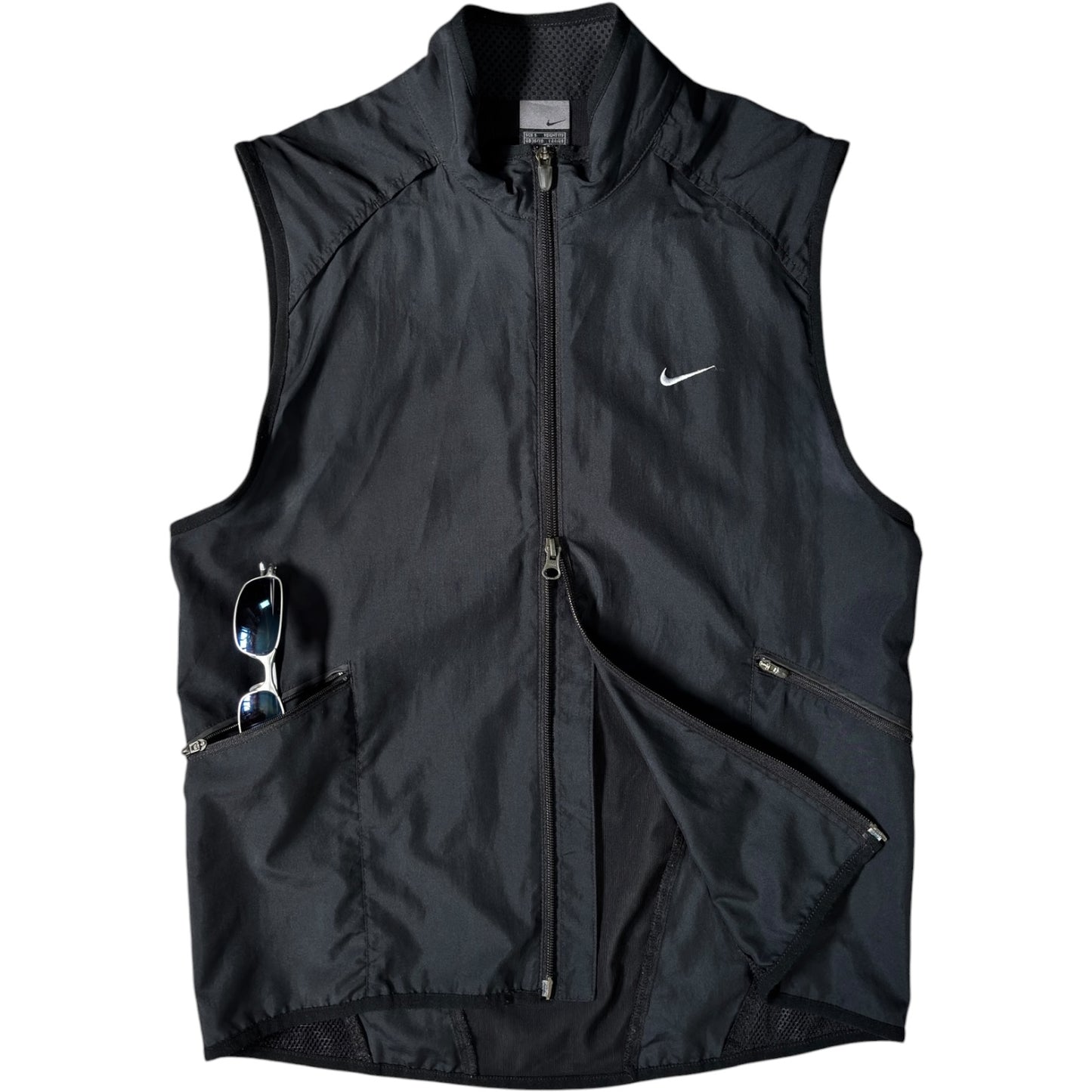 Nike 00's Dual Zip Mesh Vest Jacket S