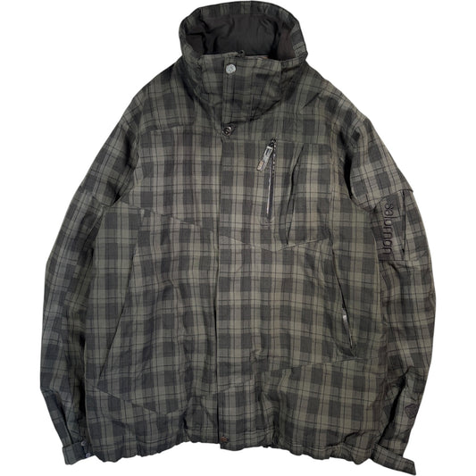Salomon 2010 Plaid Ski Jacket L