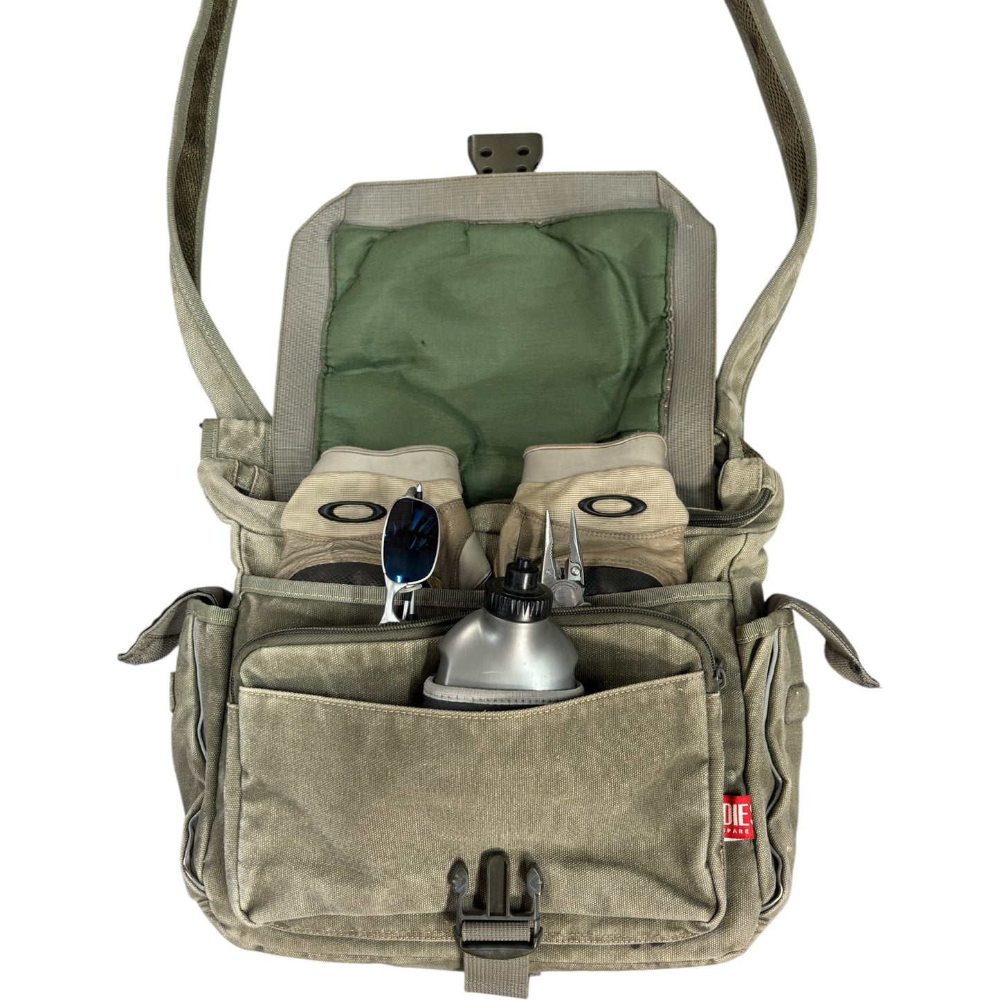 Diesel 00’s Spare Parts Messenger Bag