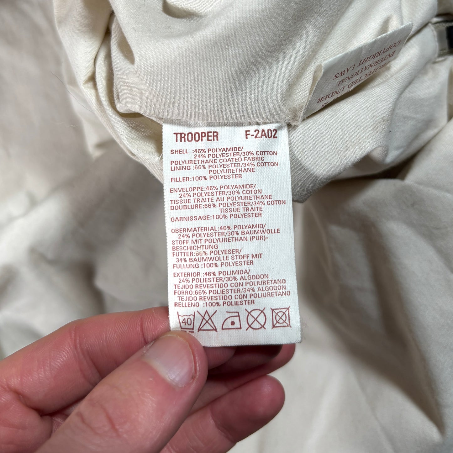 Firetrap 2002 “Trooper” Hooded Jacket L