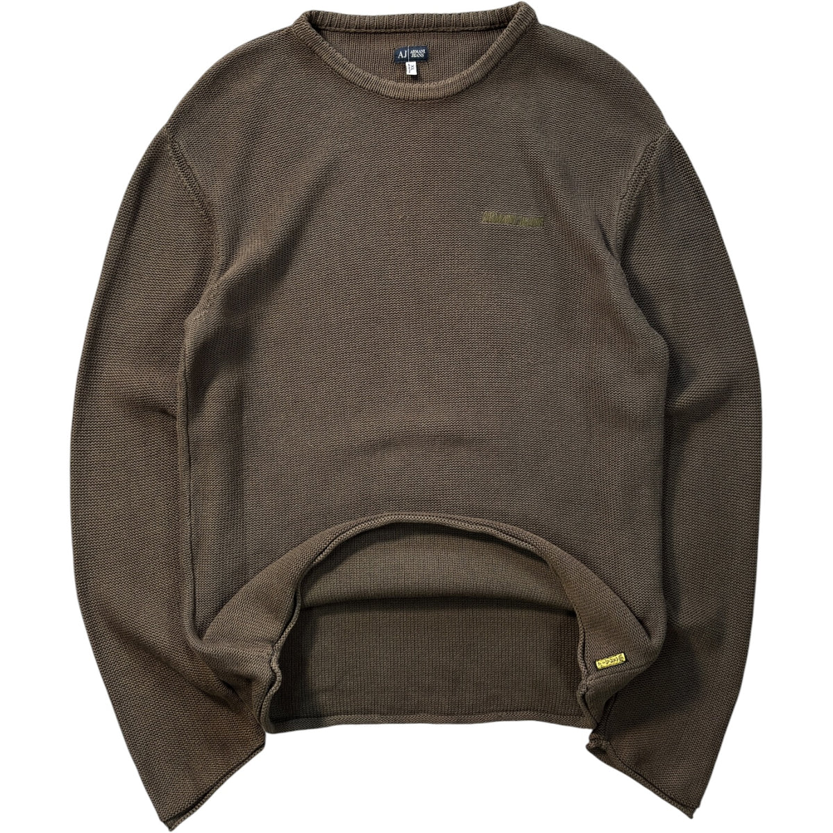 Armani Jeans 00’s Heavy Cotton Knit Jumper XL