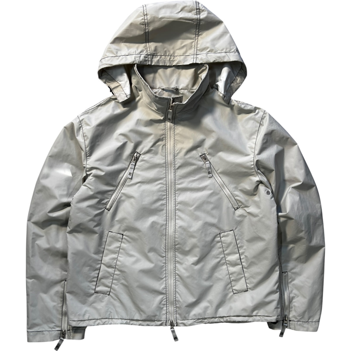 Armani Jeans 00’s Contrast Stitch Technical Jacket L