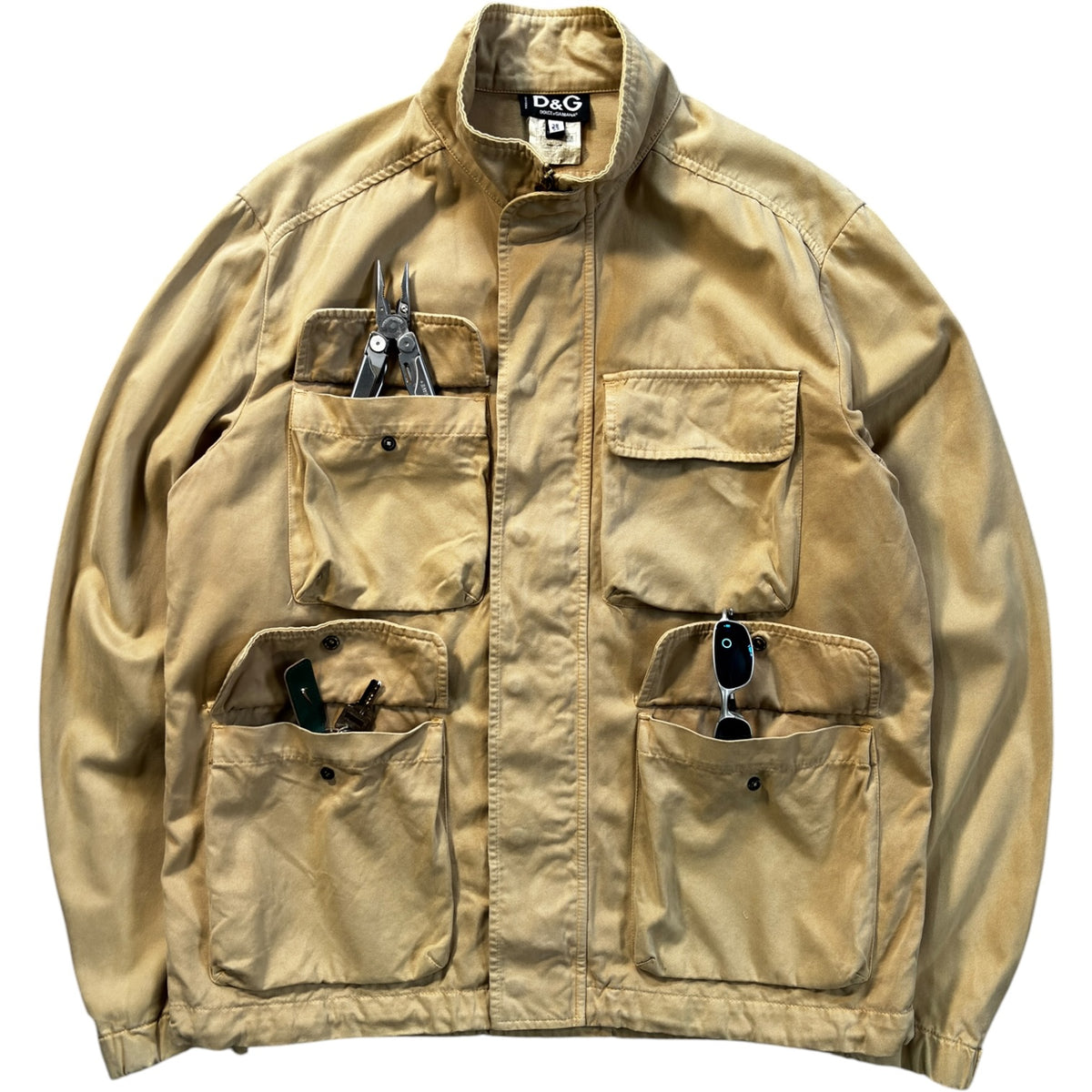 Dolce & Gabbana 00’s Multipocket Field Jacket XL