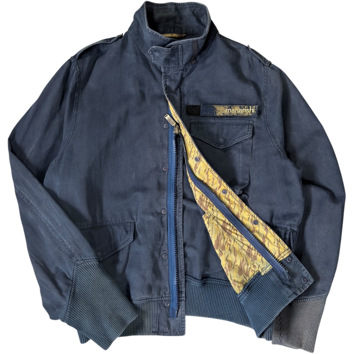 Maharishi 00’s Ultra Cotton Multipocket Bomber Jacket XL