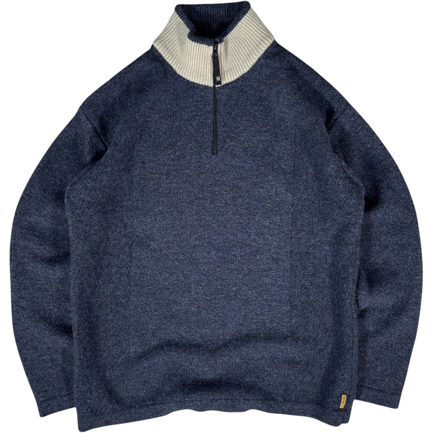 Armani Jeans 00’s Wool Quarter Jumper XL