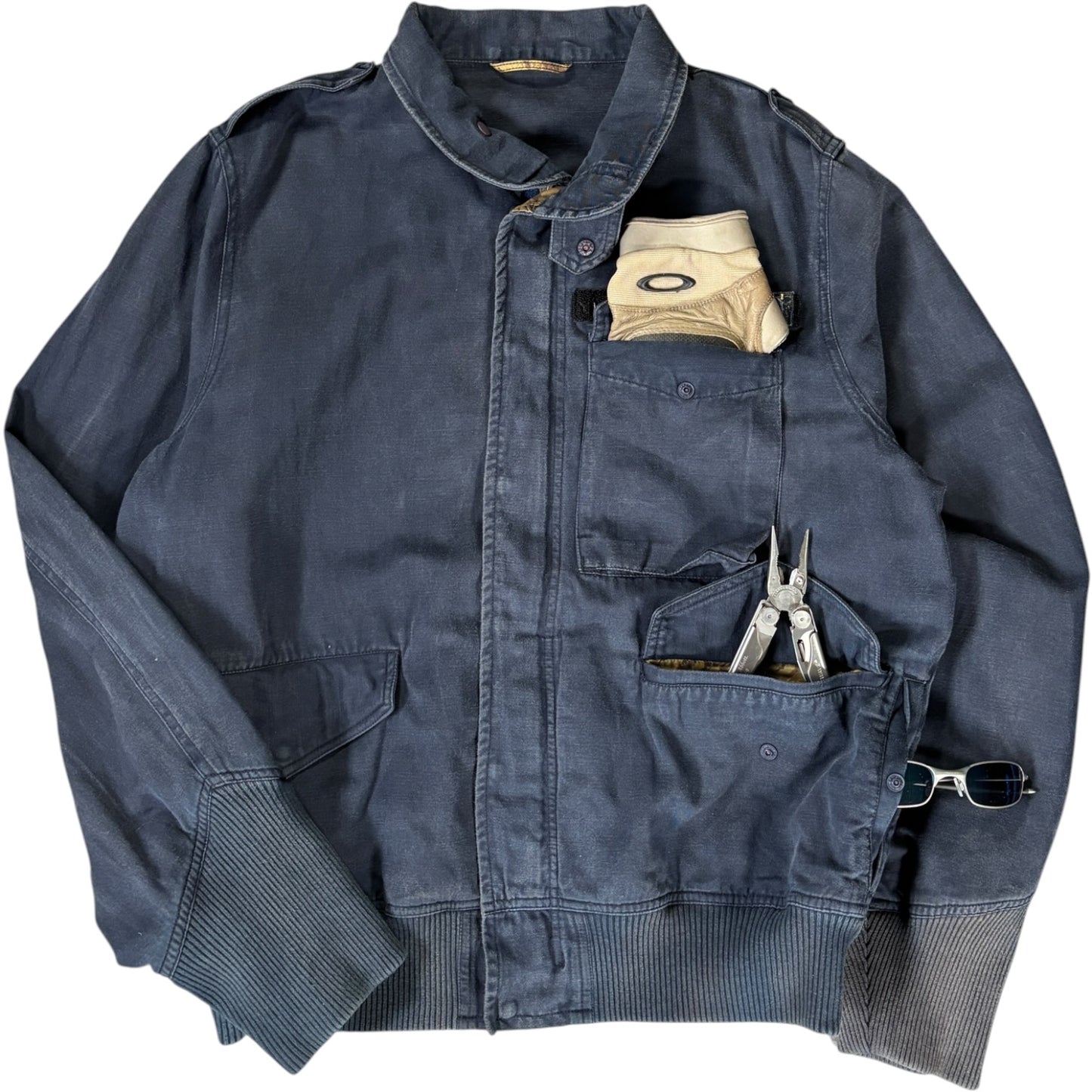 Maharishi 00’s Ultra Cotton Multipocket Bomber Jacket XL